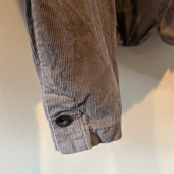 Banana Republic XL Charcoal Gray Corduroy Blazer Jacket - Picture 7 of 8